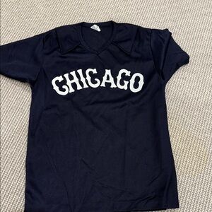 Chicago Navy Blue Short Sleeve Tee